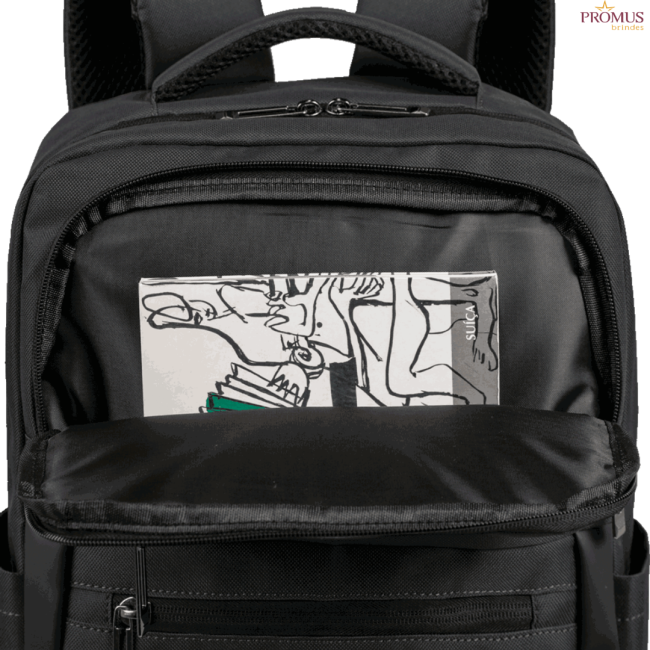 Mochila Grande Notebook 15,6  Sestini City IV Personalizada - H3969