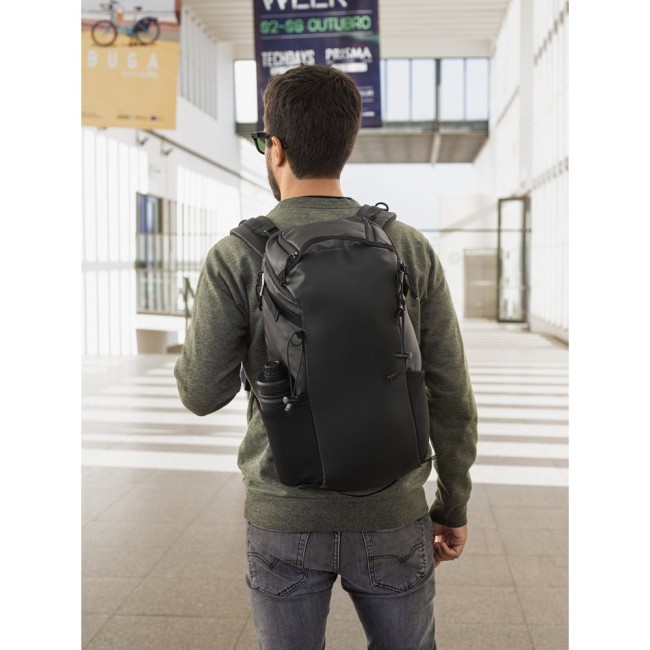 Mochila Hiking com Revestimento à Prova de Água em 600D Personalizada H920092
