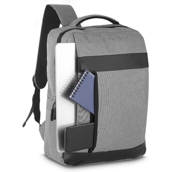 Mochila p/ notebook em tecido poliéster Personalizada H3129