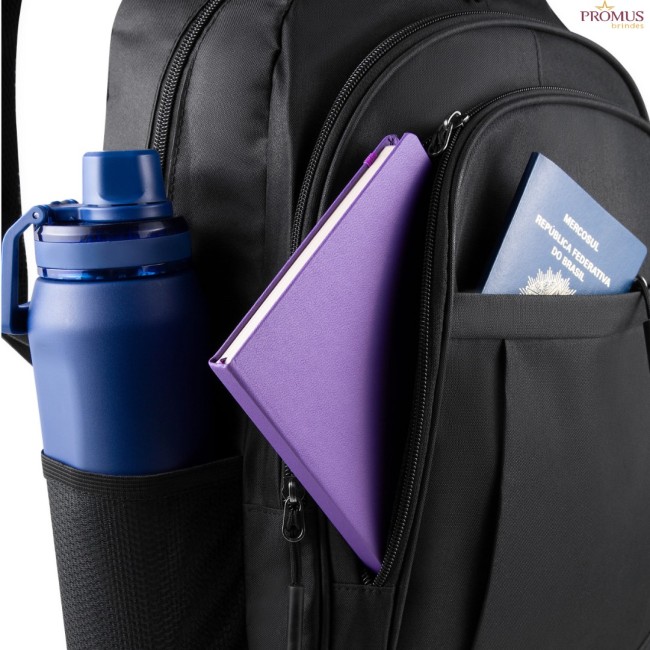 Mochila Para Notebook em Poliéster 300D Personalizada - H3679