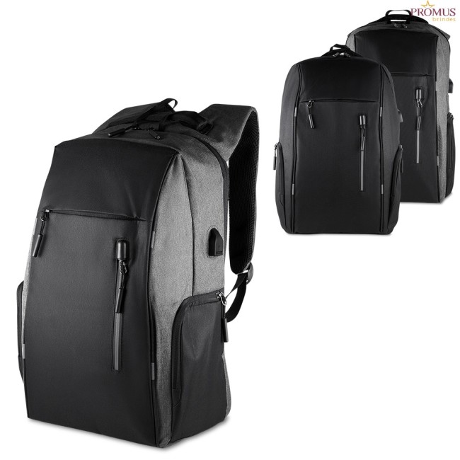 Mochila Para Notebook em Poliéster 300D Personalizada - H3861