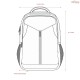 Mochila Pu 24L Personalizada - H3928