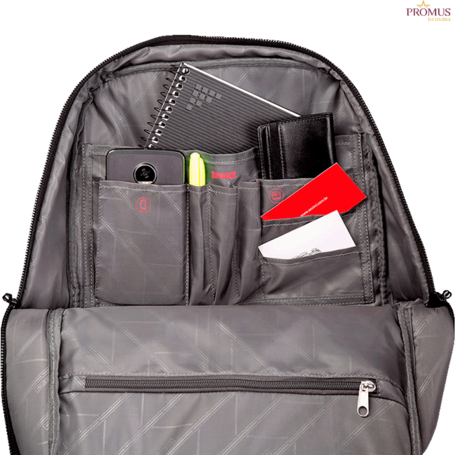 Mochila Sestini Grande 2 Compartimentos Notebook Prime Personalizada - H3369