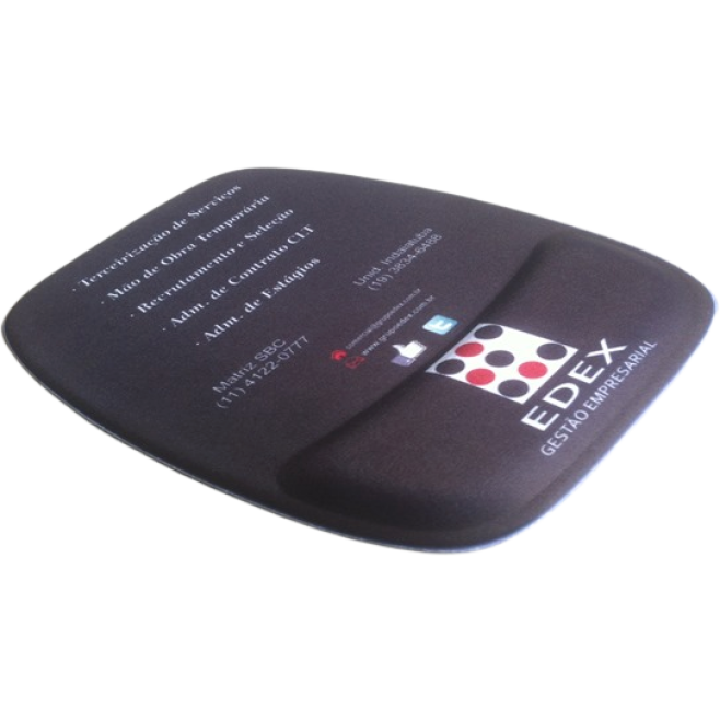 Mouse Pad com Apoio Ergonômico Personalizado H2066