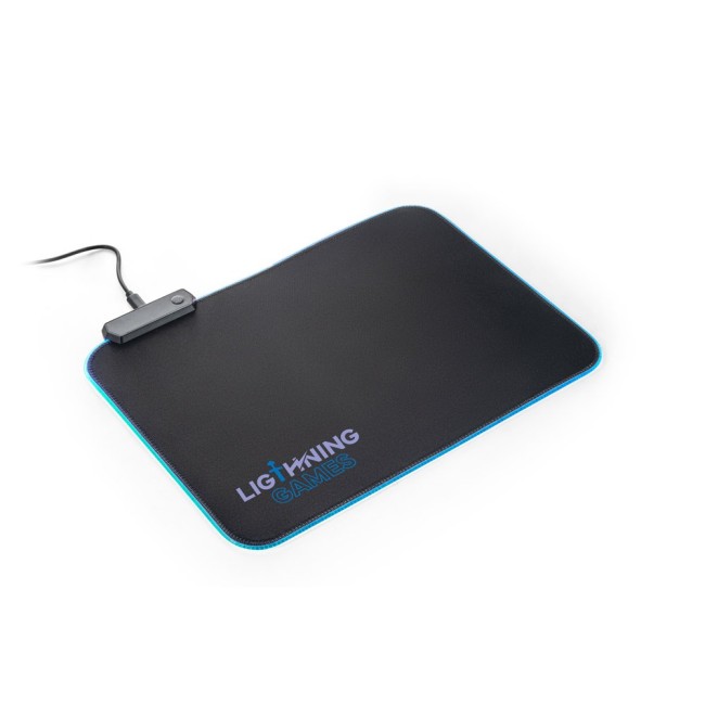 Mouse Pad para jogos em poliéster com base antiderrapante em borracha Personalizado H970134