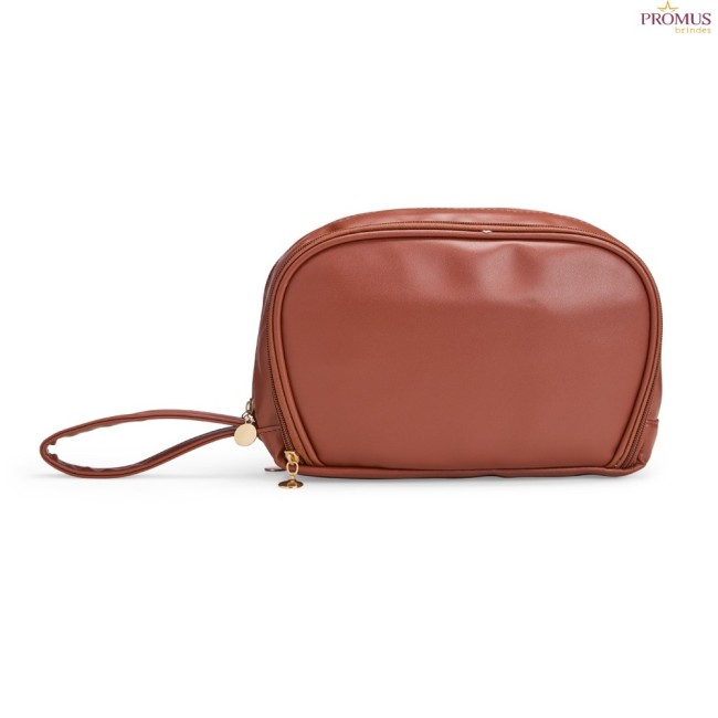 Necessaire de Couro Sintético Personalizada - H3266