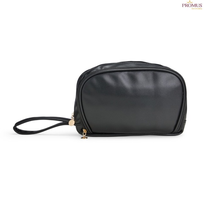 Necessaire de Couro Sintético Personalizada - H3266