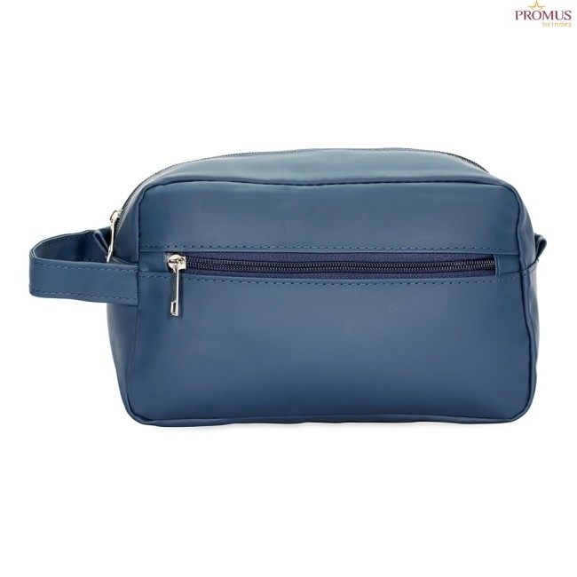 Necessaire de Couro Sintético Personalizada - H3361