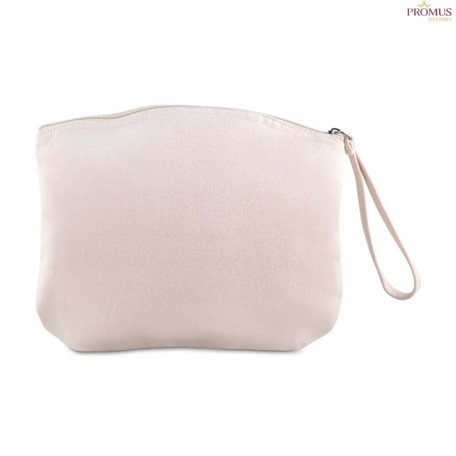 Necessaire em Algodão Reciclado 340g/m2 Personalizada - H3603