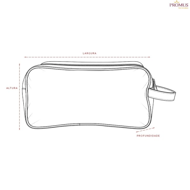 Necessaire PU Personalizada - H3904
