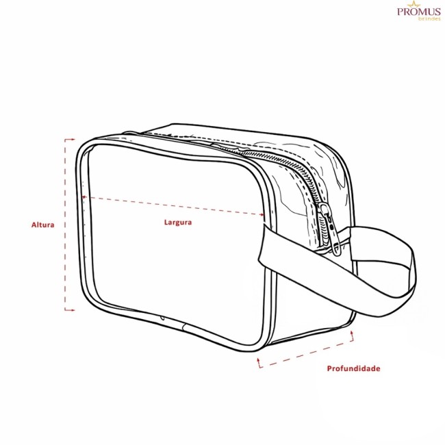 Necessaire PVC Personalizada - H3825