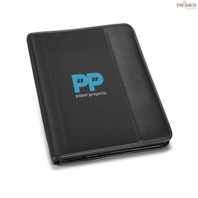 Pasta A4 Executiva em Couro Sintético com 4 Argolas Personalizada H920058