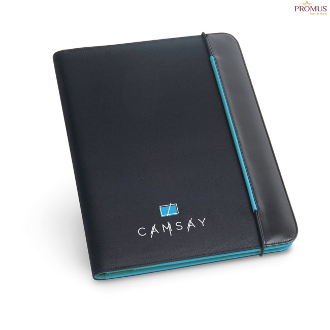 Pasta A4 Executiva em Couro Sintético e Poliéster 800D Personalizada H920040