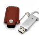 Pen Drive de Couro Promocional com Logotipo H1979