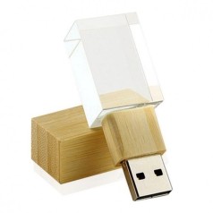 Pen Drive Ecológico de Vidro Para Personalizar H1982