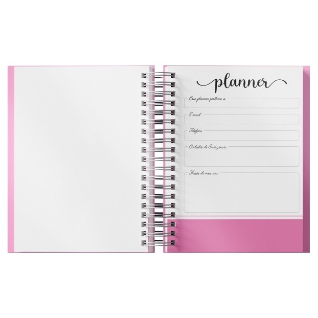 Planner Percalux Anual Personalizado com Logotipo H2242