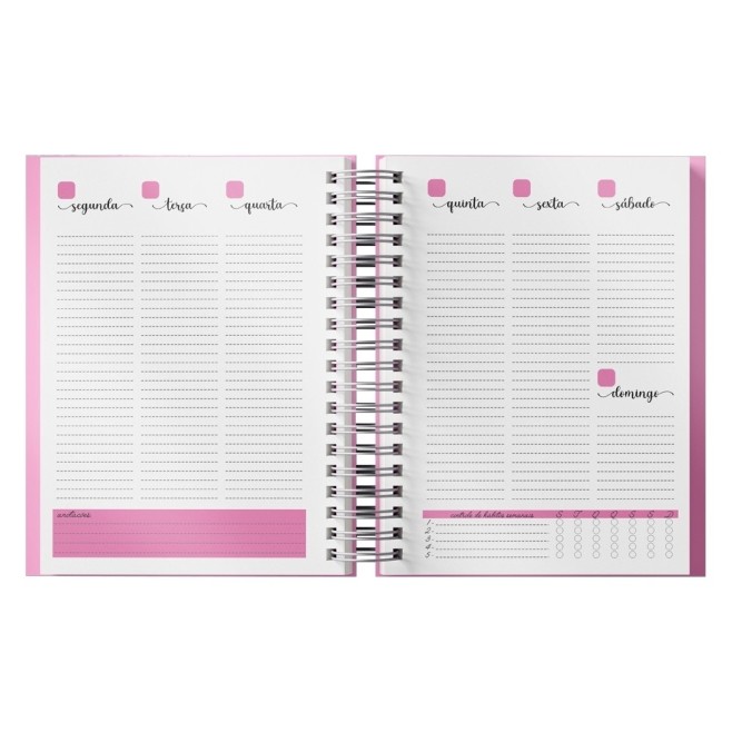 Planner Percalux Anual Personalizado com Logotipo H2242