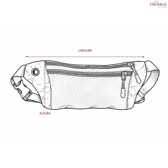 Pochete Antifurto Personalizada - H3650