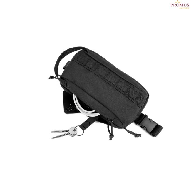 Pochete em Poliéster Reciclado Personalizada H920388