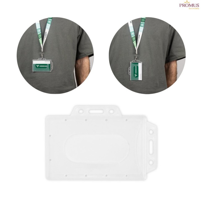 Porta-Crachá em PP Versátil Vertical e Horizontal Personalizado H950131
