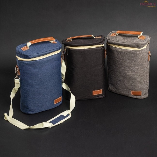 Porta Garrafa Térmico Duplo Personalizado - H3299