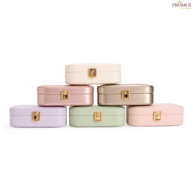 Porta Joias com Espelho Personalizado - H3349