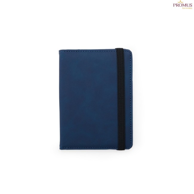 Porta passaporte em couro sintético Personalizado - H3504