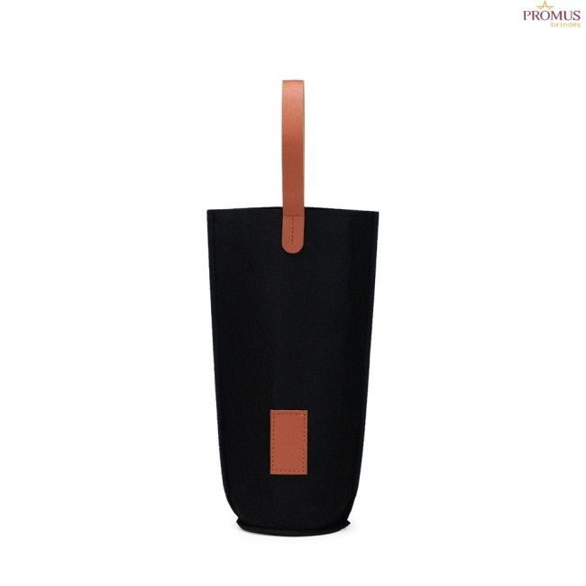 Porta Vinho Feltro Personalizado - H3824