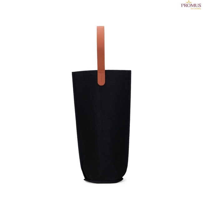 Porta Vinho Feltro Personalizado - H3824