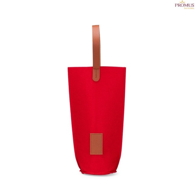 Porta Vinho Feltro Personalizado - H3824