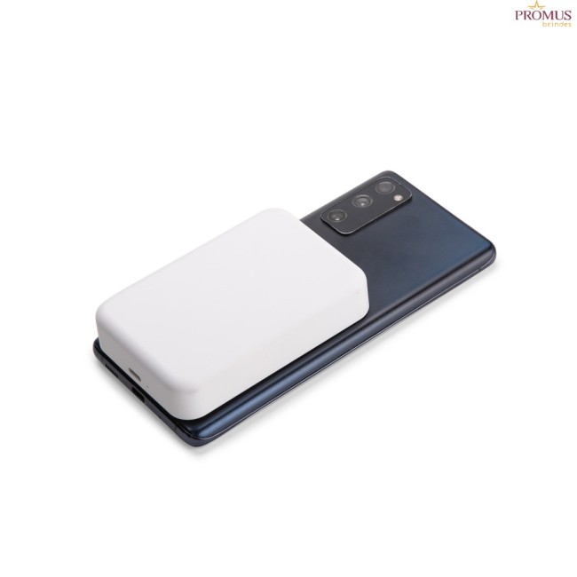 Power Bank 10.000mAh Carregamento via Indução Personalizado - H3652