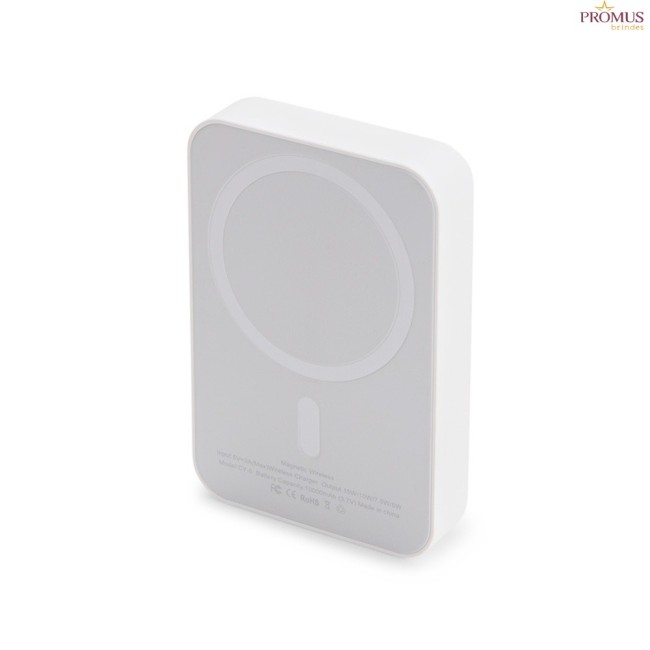 Power Bank 10.000mAh Carregamento via Indução Personalizado - H3652