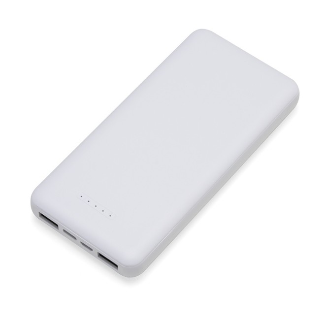 Power Bank 10.000mAh com Carregamento via Indução ou via Cabo Para Brinde Personalizado H2161