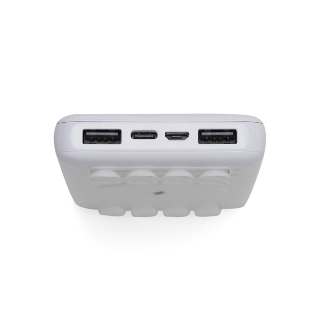 Power Bank 10.000mAh com Carregamento via Indução ou via Cabo Para Brinde Personalizado H2161