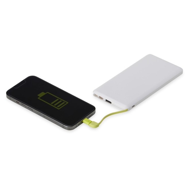 Power Bank 10.000mAh com Indicador LED Para Brinde Personalizado H2441