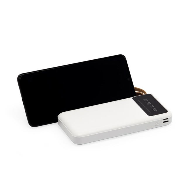 Power Bank 10.000mAh com Lanterna e Multisaídas H2965