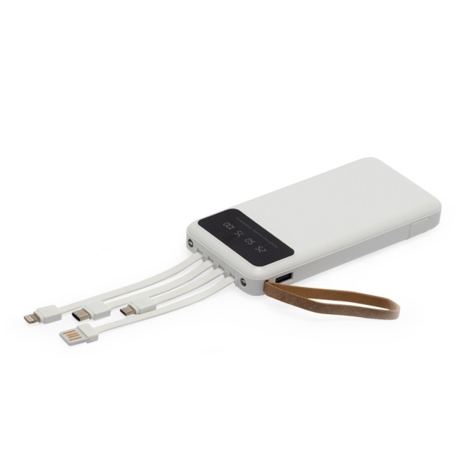 Power Bank 10.000mAh com Lanterna e Multisaídas H2965