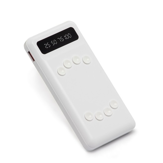 Power Bank 10.000mAh com Lanterna e Multisaídas Personalizado - H3094
