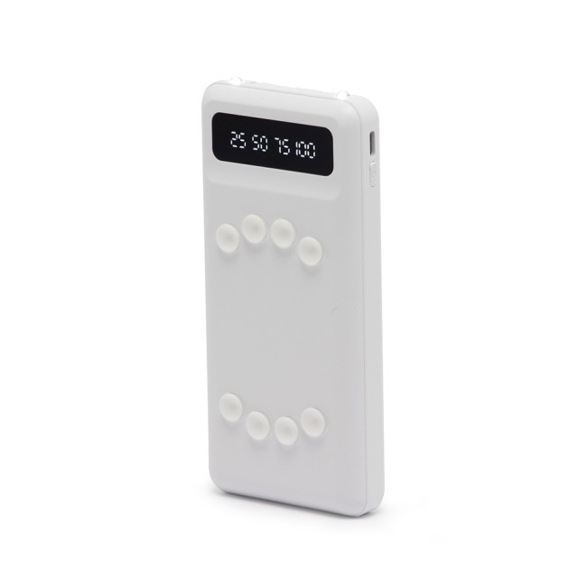 Power Bank 10.000mAh com Lanterna e Multisaídas Personalizado H3094