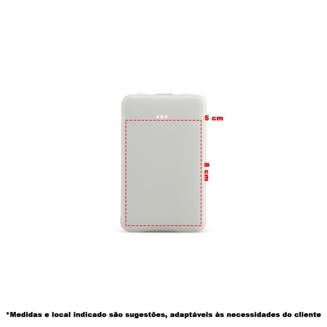 Power Bank Plástico 5.000mAh H2914