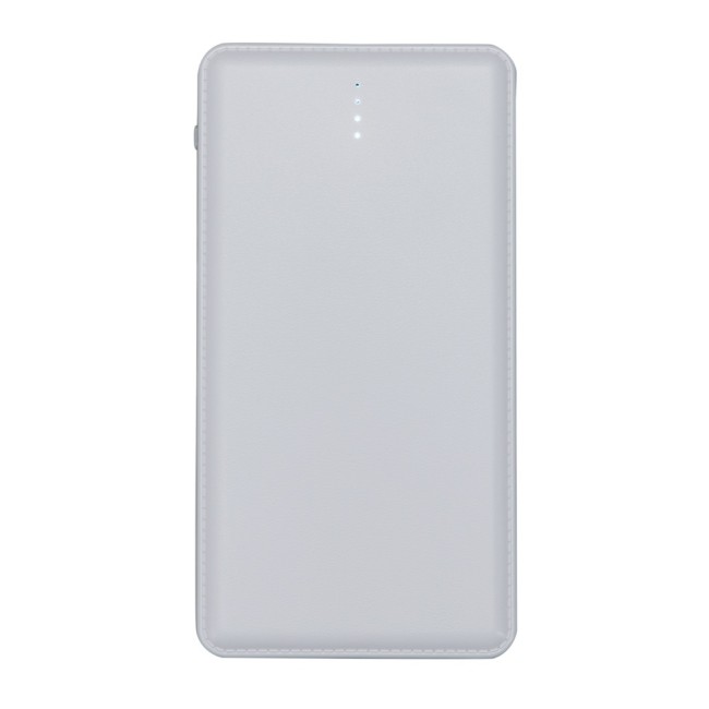 Power Bank Plástico Slim com Indicador Led Para Brinde Personalizado H2278