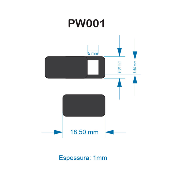 Protetor para Webcam Promocional H1950