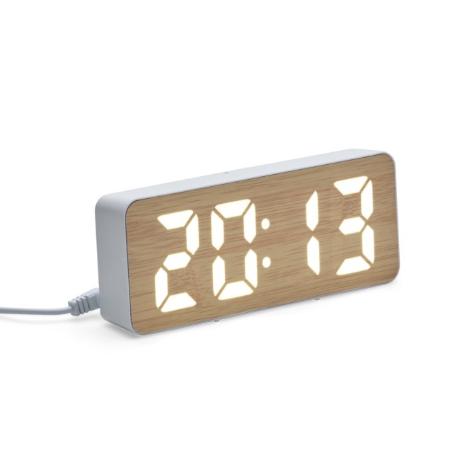 Relógio Despertador LED Personalizado para Brindes H3117