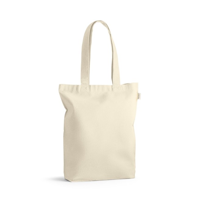 Sacola 100% algodão reciclado Personalizada H920372