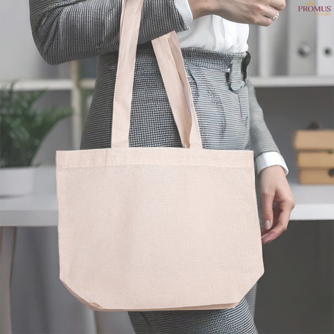 Sacola em algodão 120g/m² Personalizada H3195