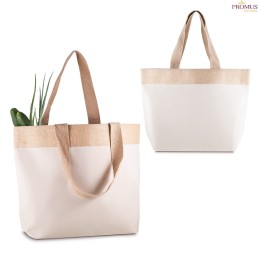 Sacola em Algodão e Juta 220g/m² Personalizada H3193