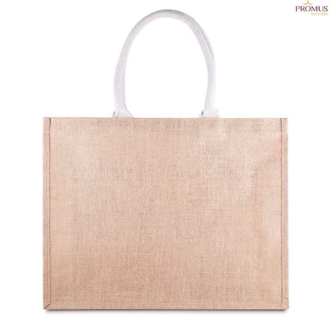 Sacola em algodão e Juta 220g/m² Personalizada H3194