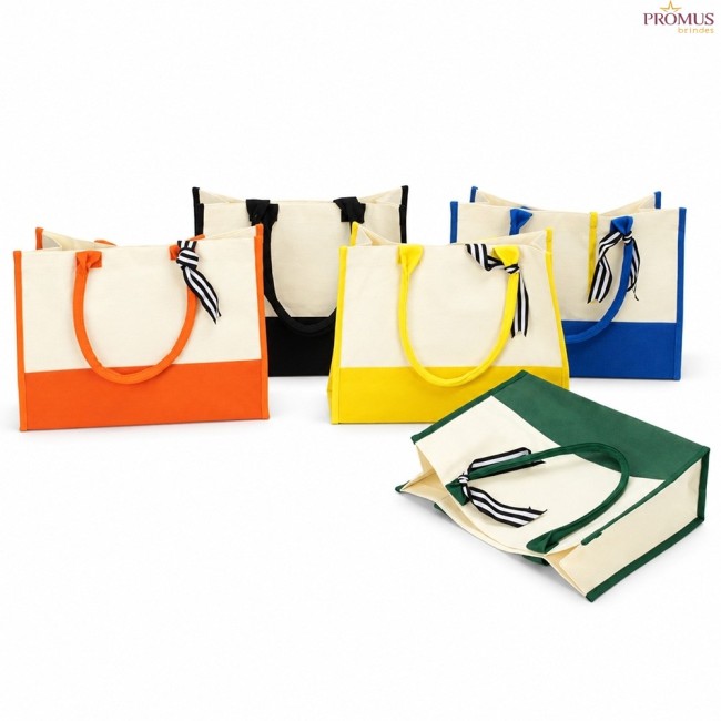 Sacola de Lona Personalizada - H3977