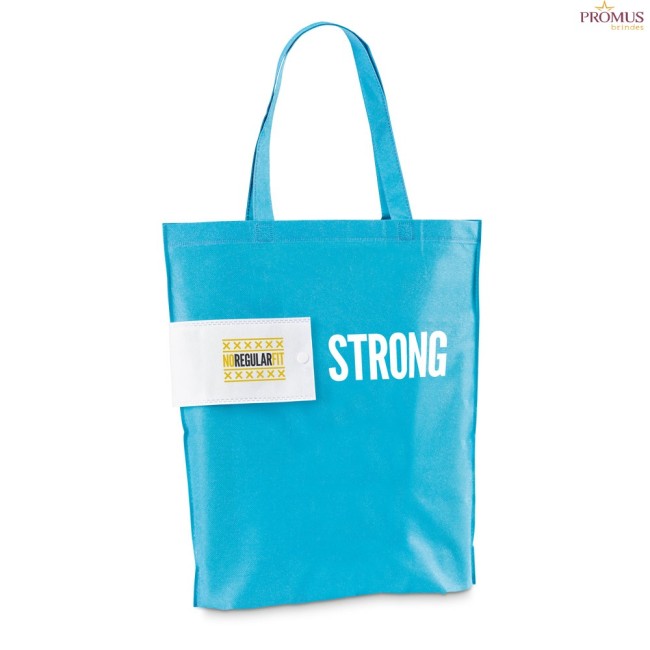 Sacola Dobrável em Non-Woven 80 g/m² Personalizada H920847