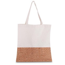 Sacola em Algodão 140g/m² e Cortiça Personalizada H3170